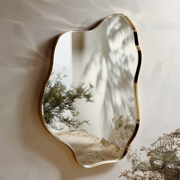Зеркала в металлической раме. Коллекция Smoothed