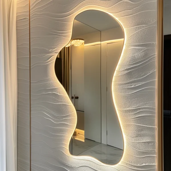 Зеркала в металлической раме. Коллекция Smoothed