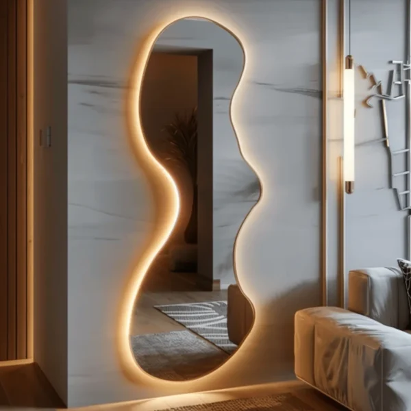 Зеркала в металлической раме. Коллекция Smoothed