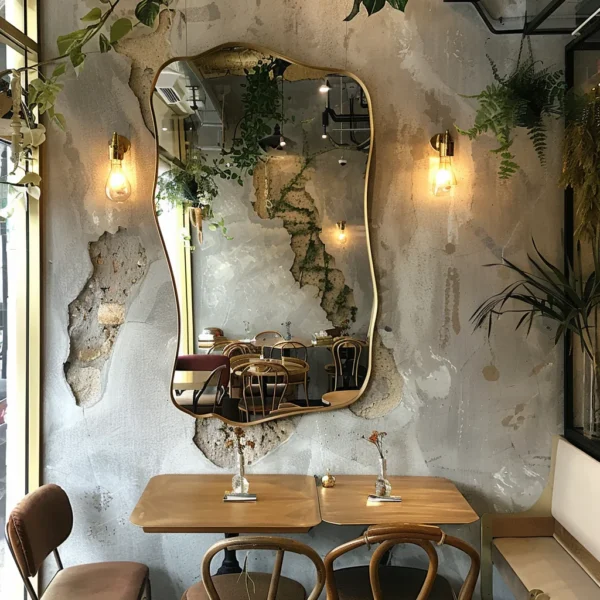 Зеркала в металлической раме. Коллекция Smoothed