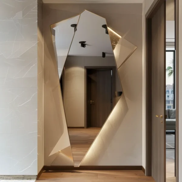 Зеркала в металлической раме. Коллекция Spatium