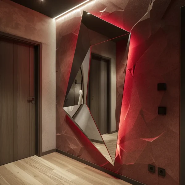 Зеркала в металлической раме. Коллекция Spatium